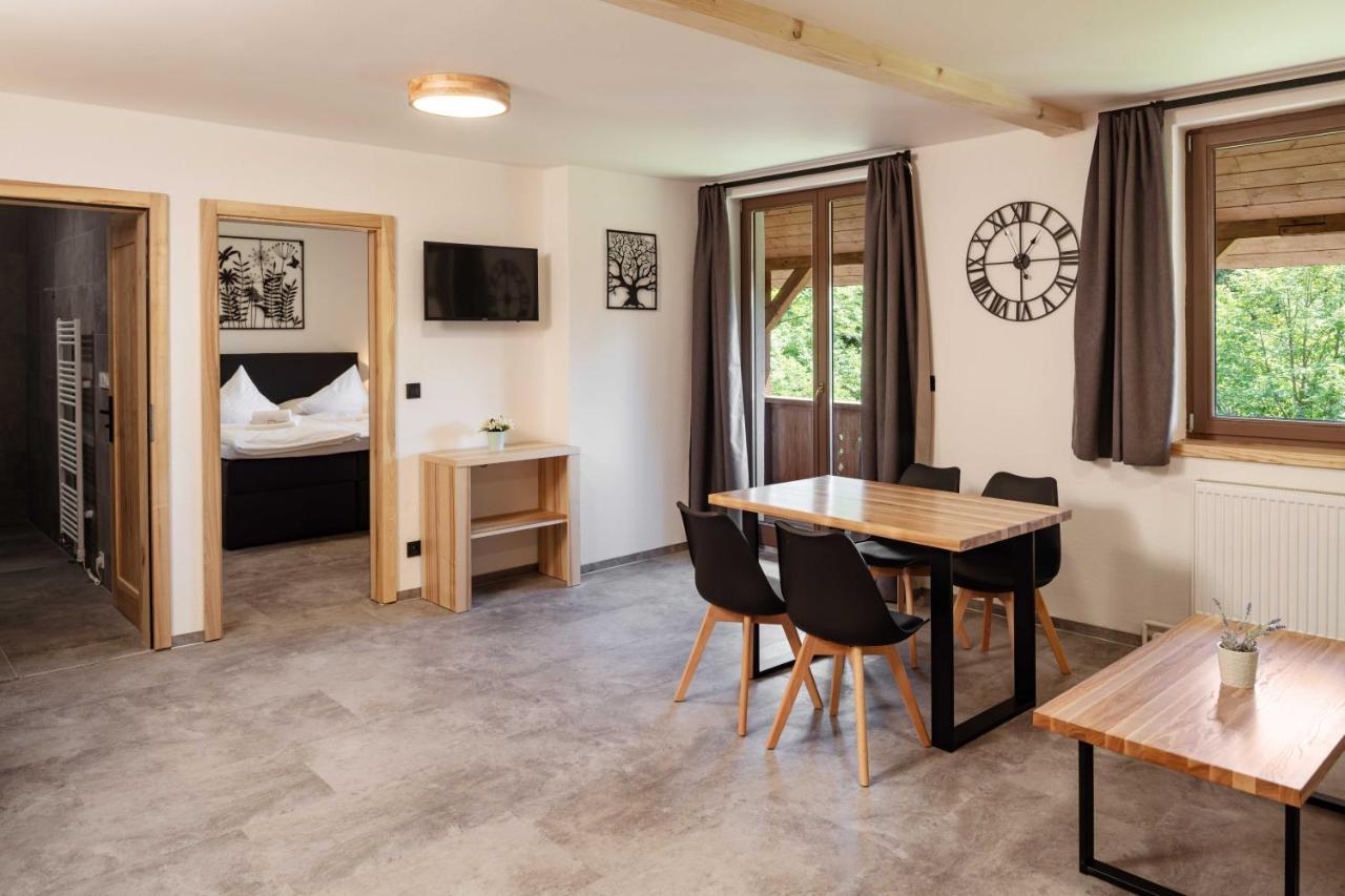 Wellness Apartmány Martiňák Horní Bečva Kültér fotó